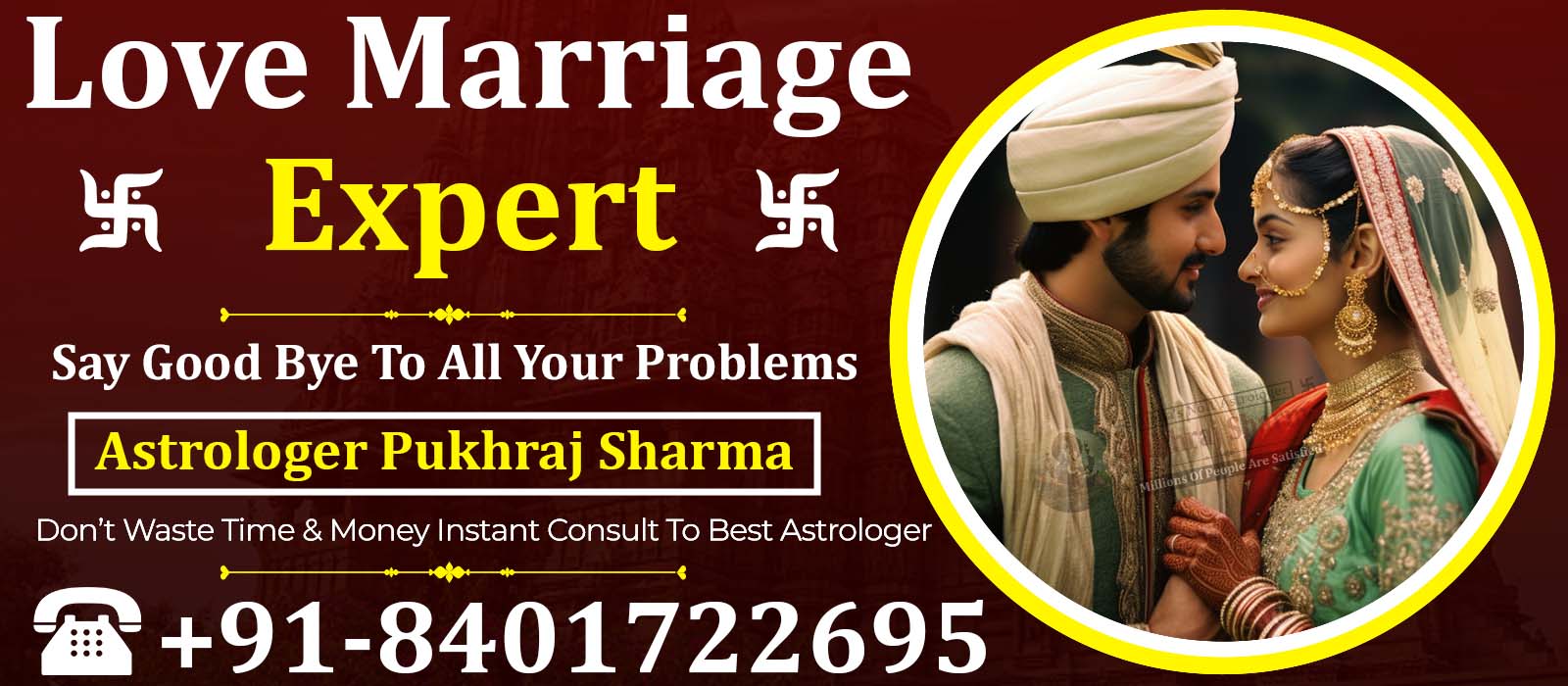Astrologer Pukhraj Sharma Ji +91-8401722695
